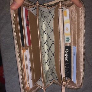 Kate Spade Rose Gold Wallet